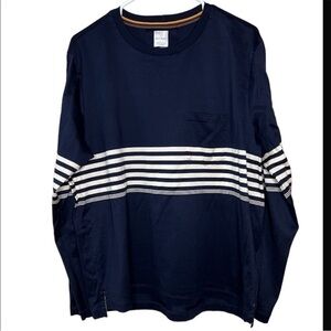 Paul Smith Dark Blue Long Sleeve with Stripes